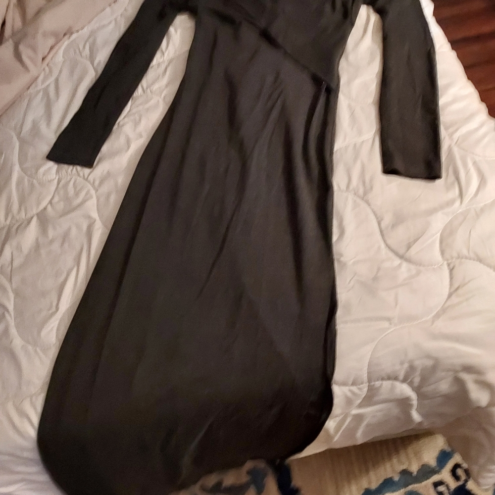 Gray Criscross Top Dress